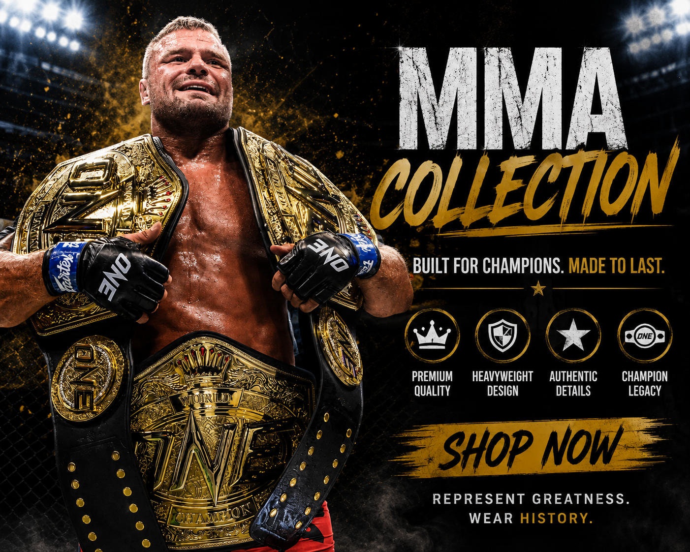 MMA Championship Belts – Custom & Replica Titles