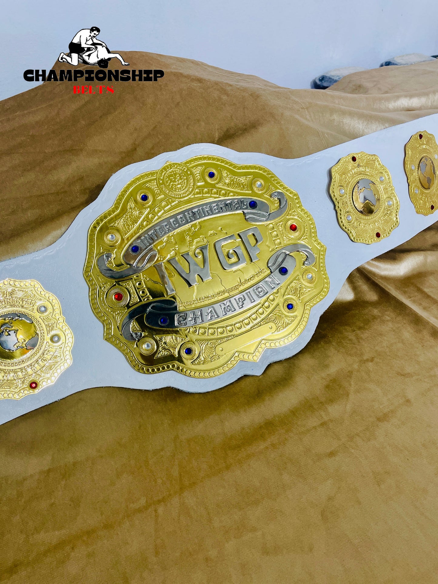 IWGP Intercontinental World Wrestling Championship Replica Title Belt