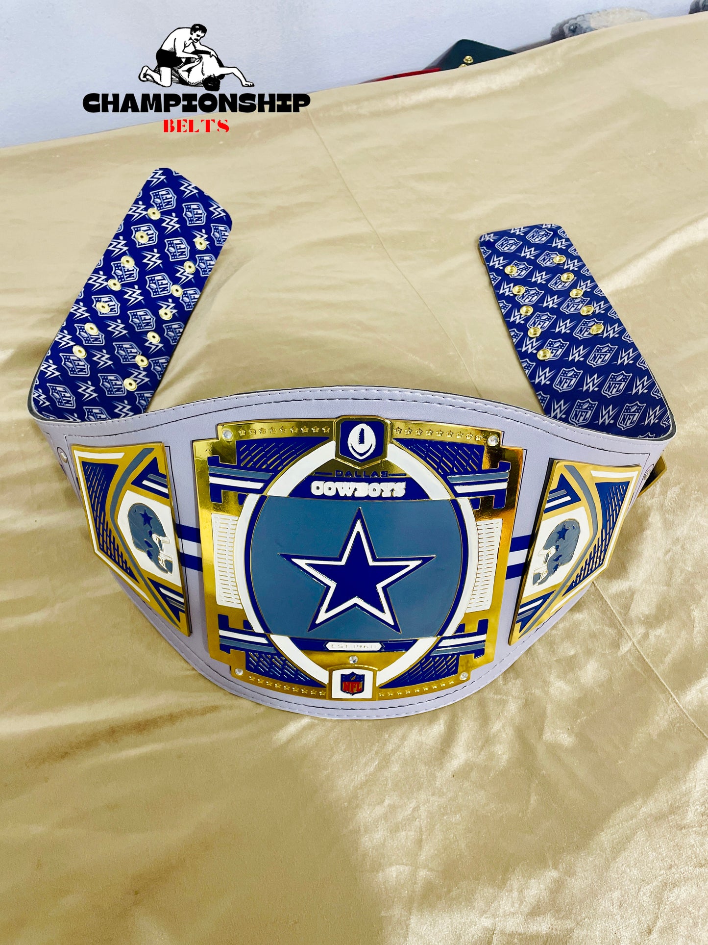 Dallas Cowboys WWE Legacy Replica Wrestling Title Belt