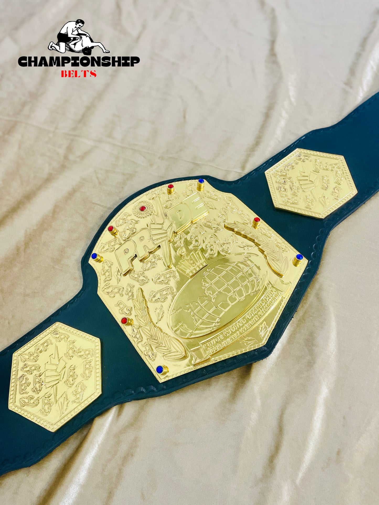 Pride Grand Prix Heavyweight Championship Wrestling Replica title Belt