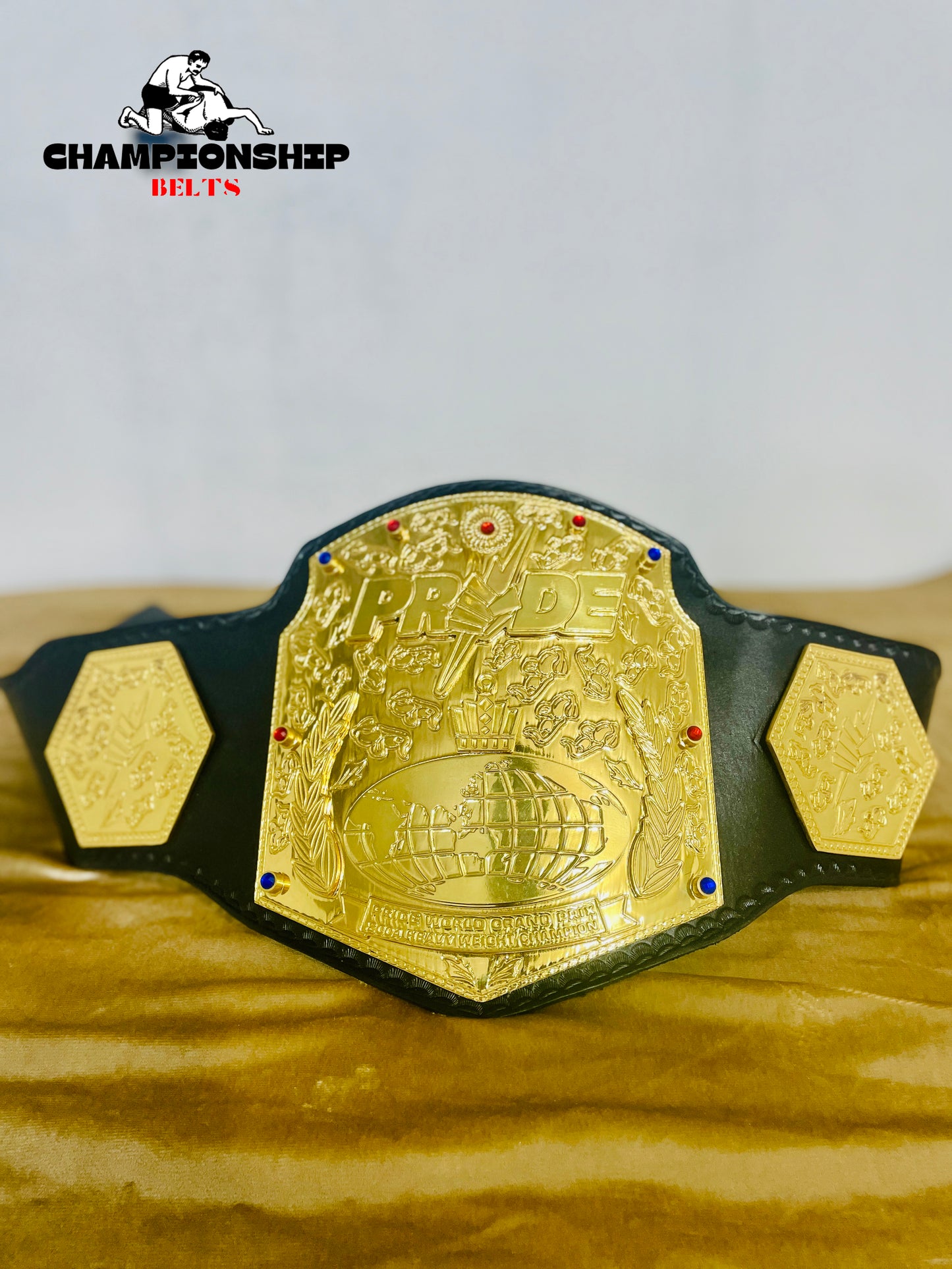 Pride Grand Prix Heavyweight Championship Wrestling Replica title Belt