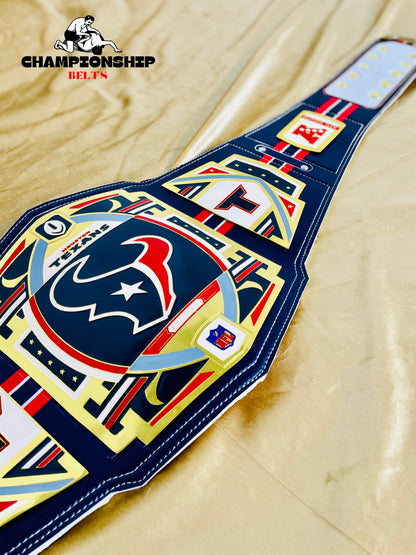 Houston Texans WWE Legacy Replica wrestling title Belt