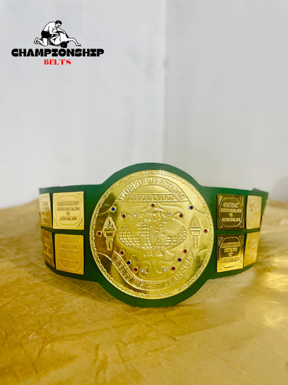 Big Green Heavyweight Wrestling Championship Title Belt