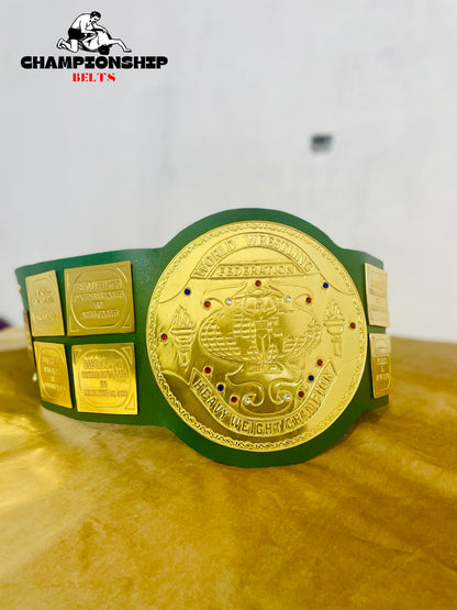 Big Green Heavyweight Wrestling Championship Title Belt