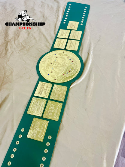 Big Green Heavyweight Wrestling Championship Title Belt