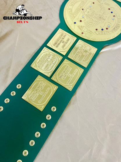 Big Green Heavyweight Wrestling Championship Title Belt