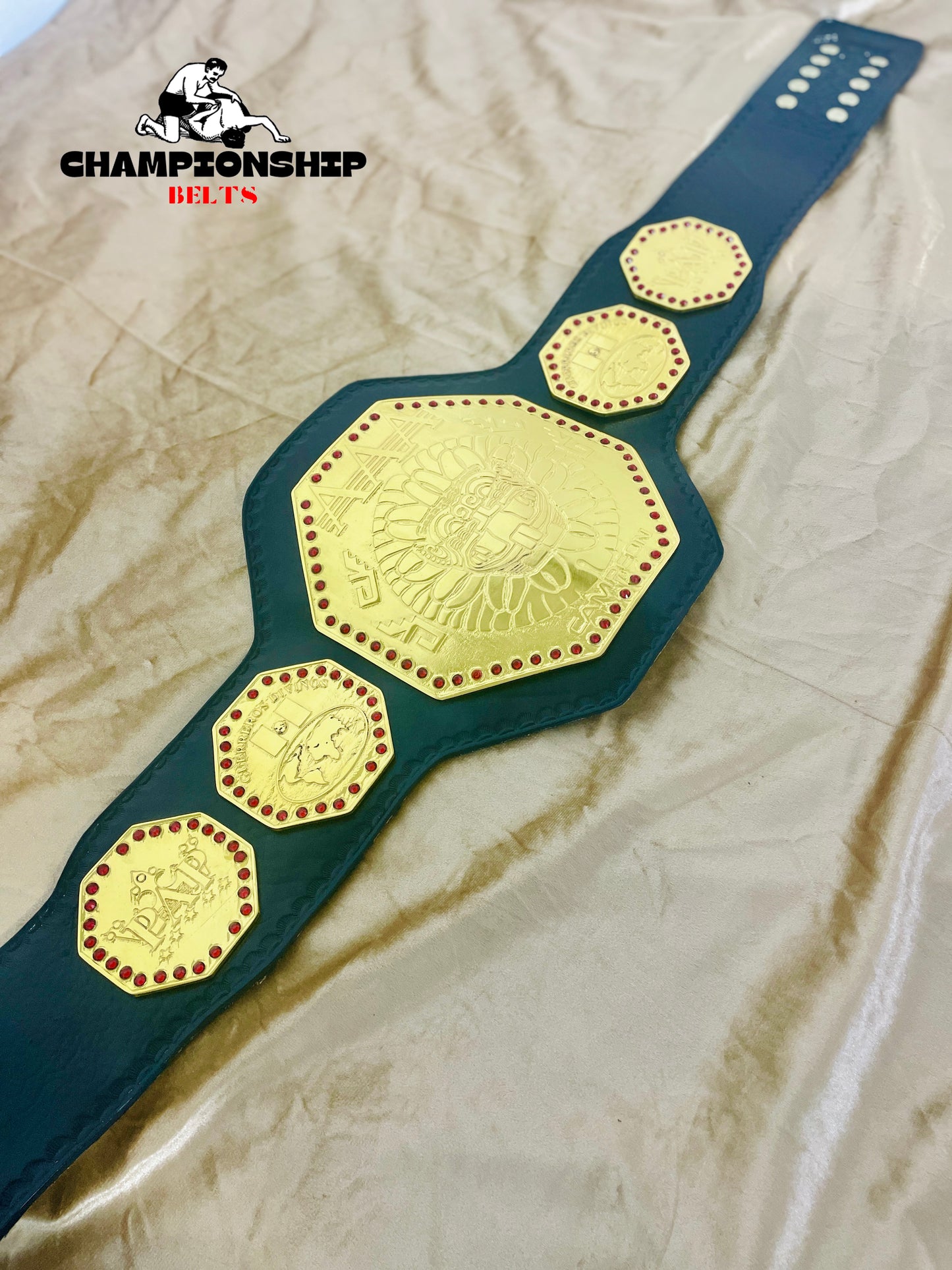 AAA Mega Campeon Mexico Wrestling Championship Replica title Belt