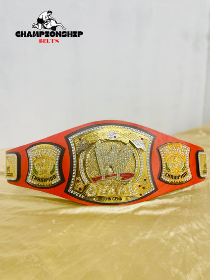 John Cena Spinner World Heavywieght Wrestling replica Title Belt