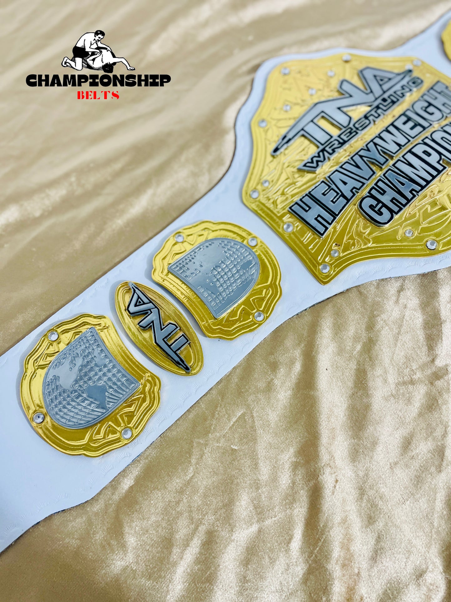 TNA Heavyweight Wrestling Championship Replica title Belt