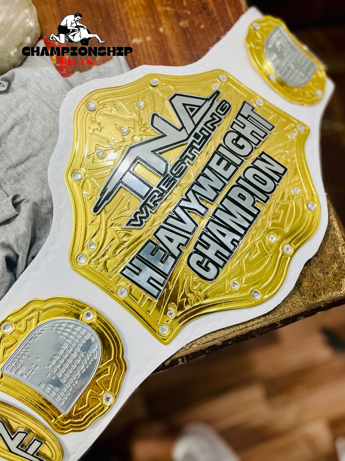 TNA Heavyweight Wrestling Championship Replica title Belt