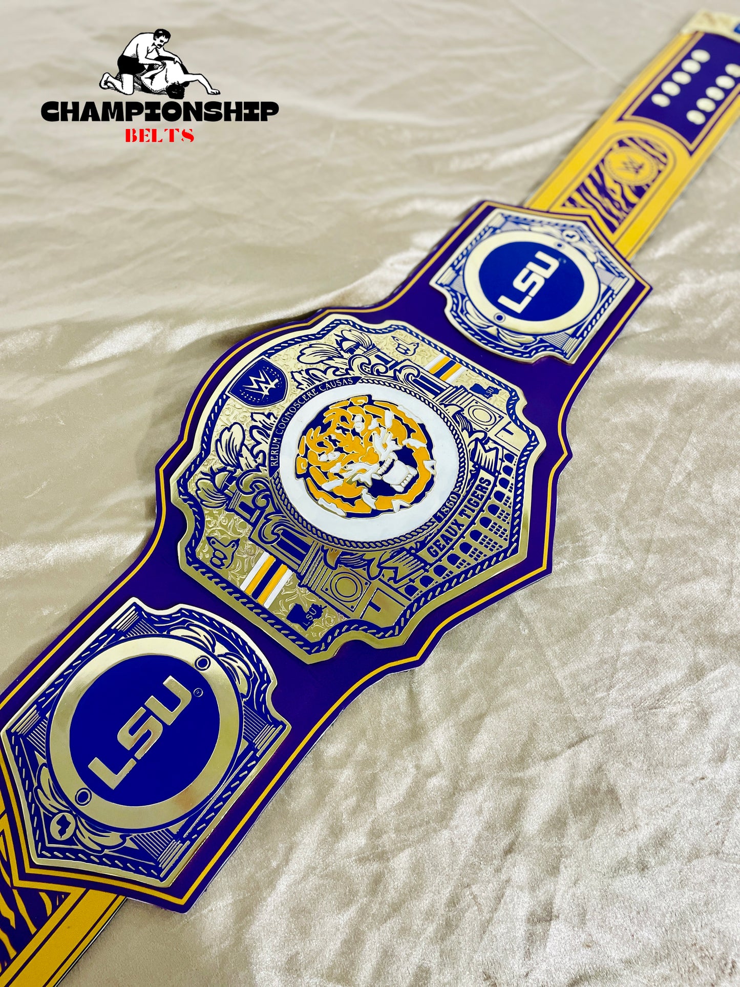 LSU Geaux Tigers Championship Replica title Belt