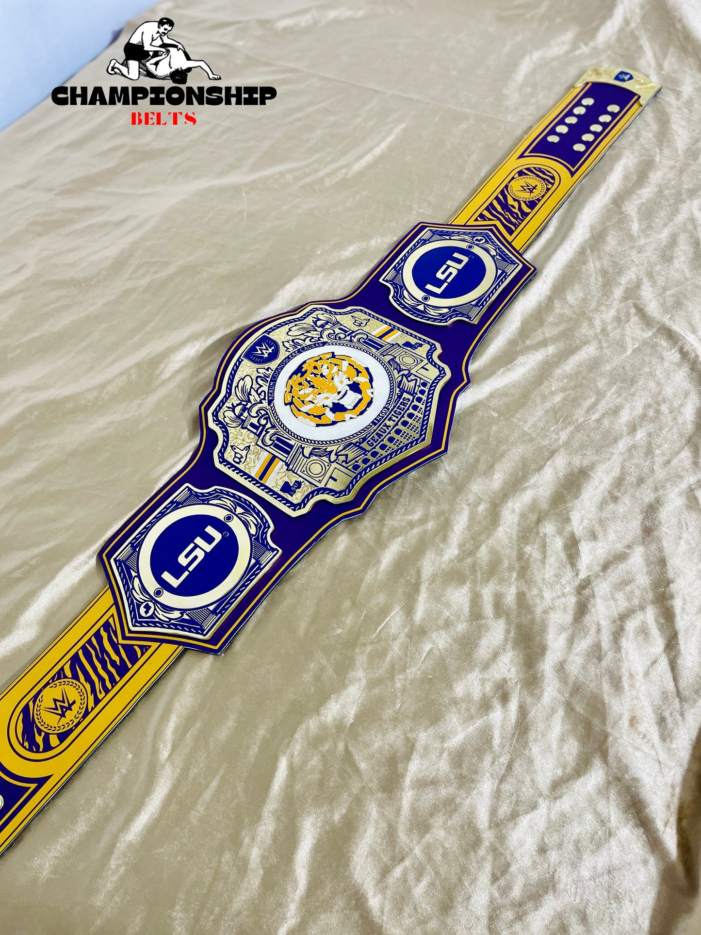 LSU Geaux Tigers Championship Replica title Belt