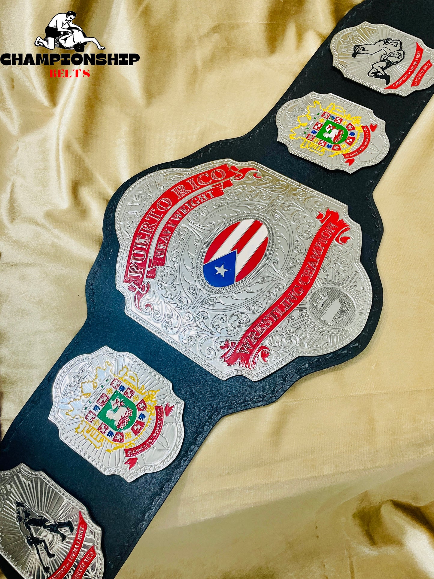 Puerto Rico Heavyweight Championship Replica title Belt