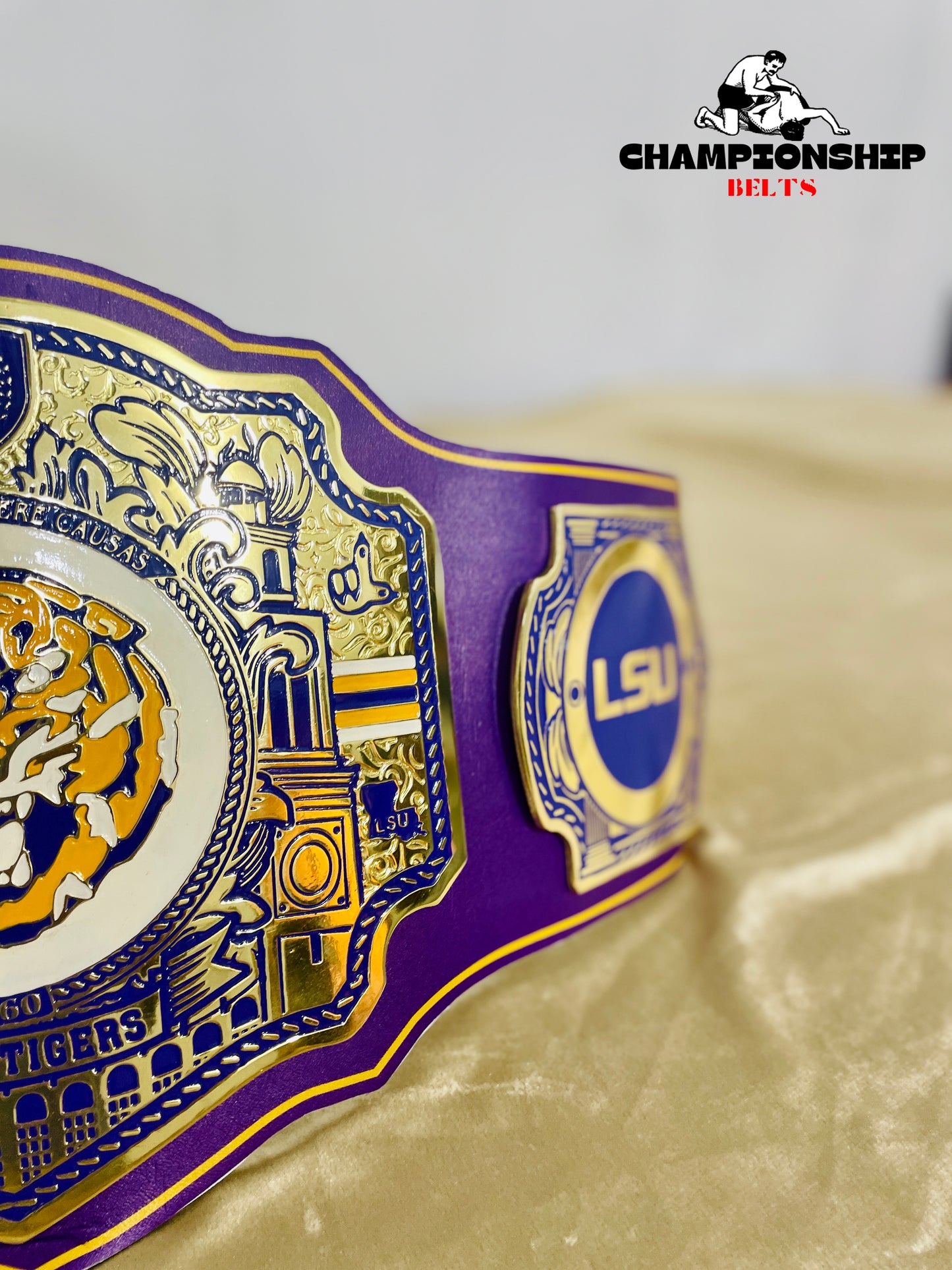 LSU Geaux Tigers Championship Replica title Belt