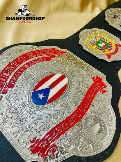 Puerto Rico Heavyweight Championship Replica title Belt