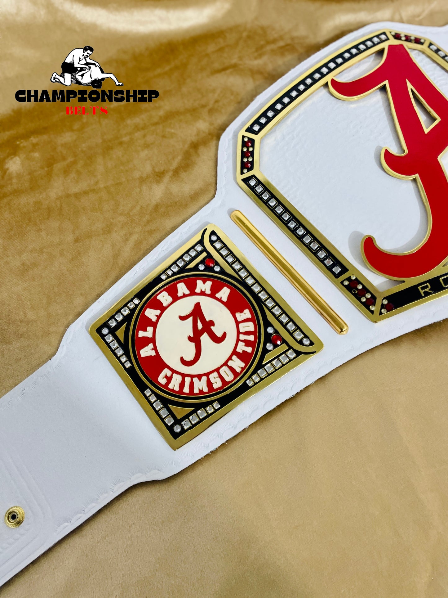 Alabama Crimson Tide WWE Championship Replica Title Belt