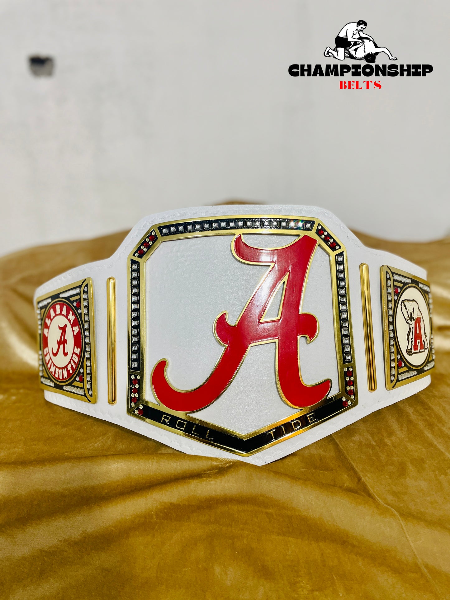 Alabama Crimson Tide WWE Championship Replica Title Belt