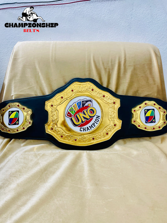 UNO Championship Wrestling Replica title Belt