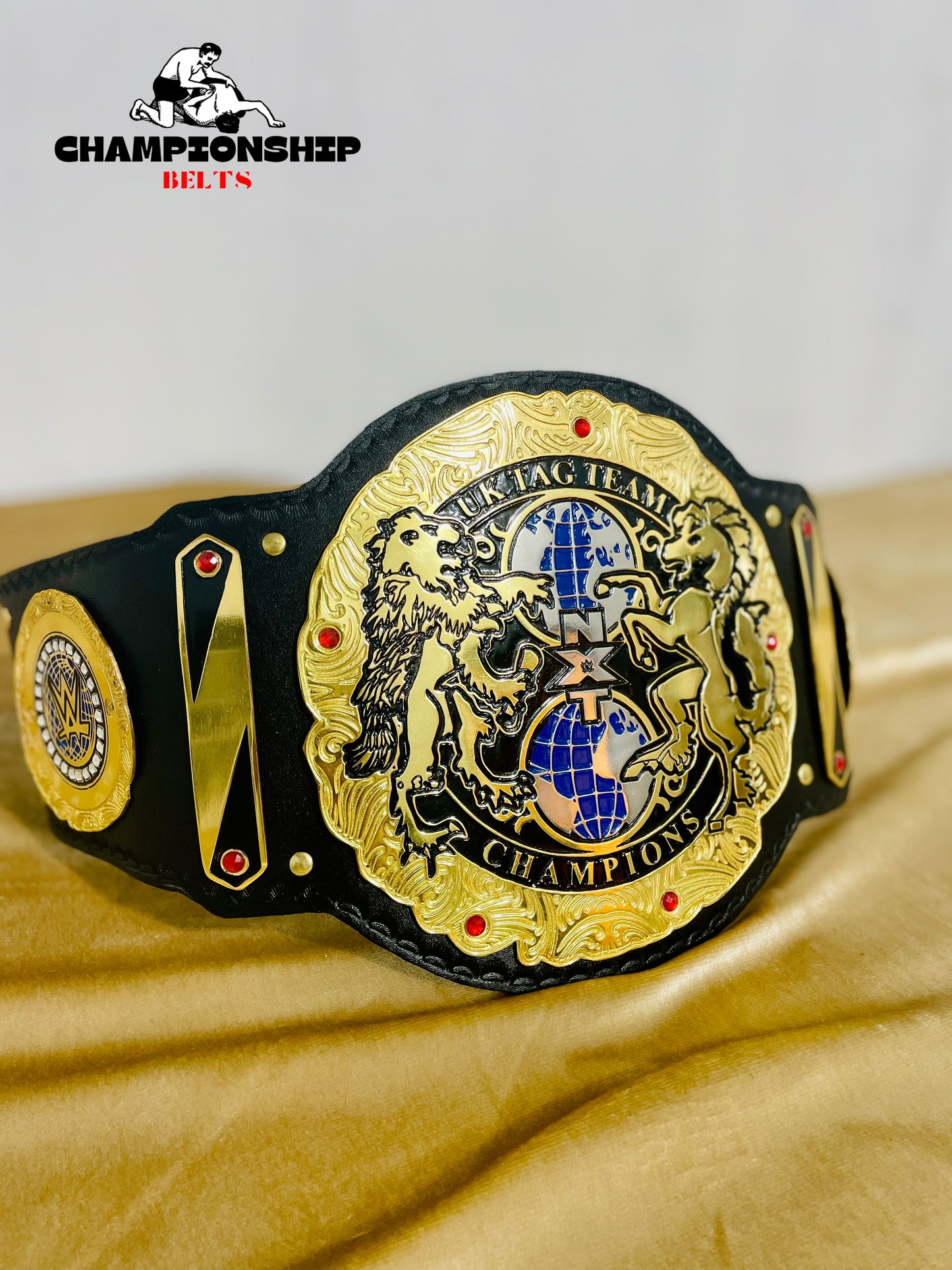 NXT UK Tag Team Championship Replica Title Belt