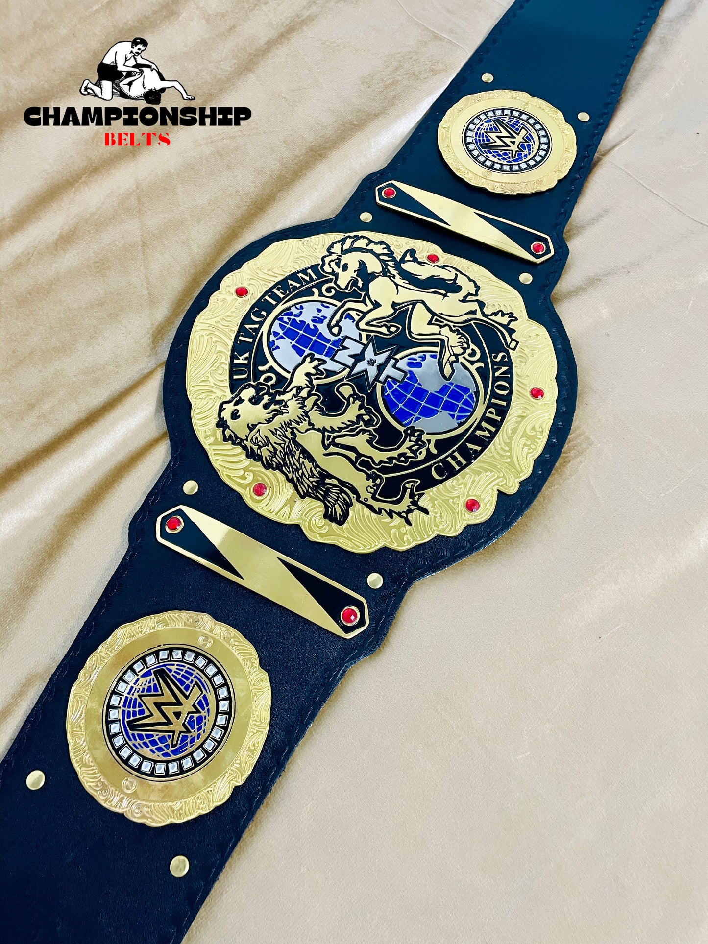 NXT UK Tag Team Championship Replica Title Belt