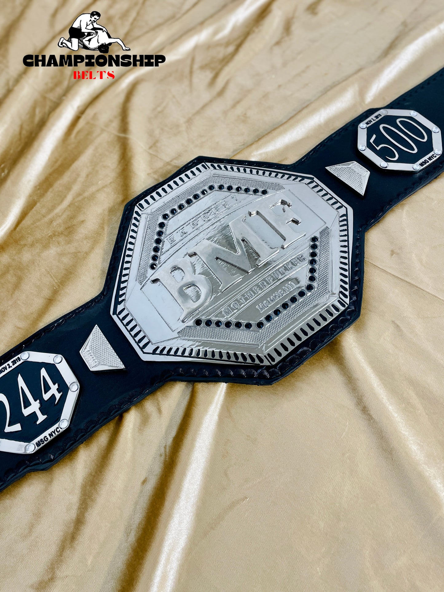 BMF Wrestling Championship Replica title Belt