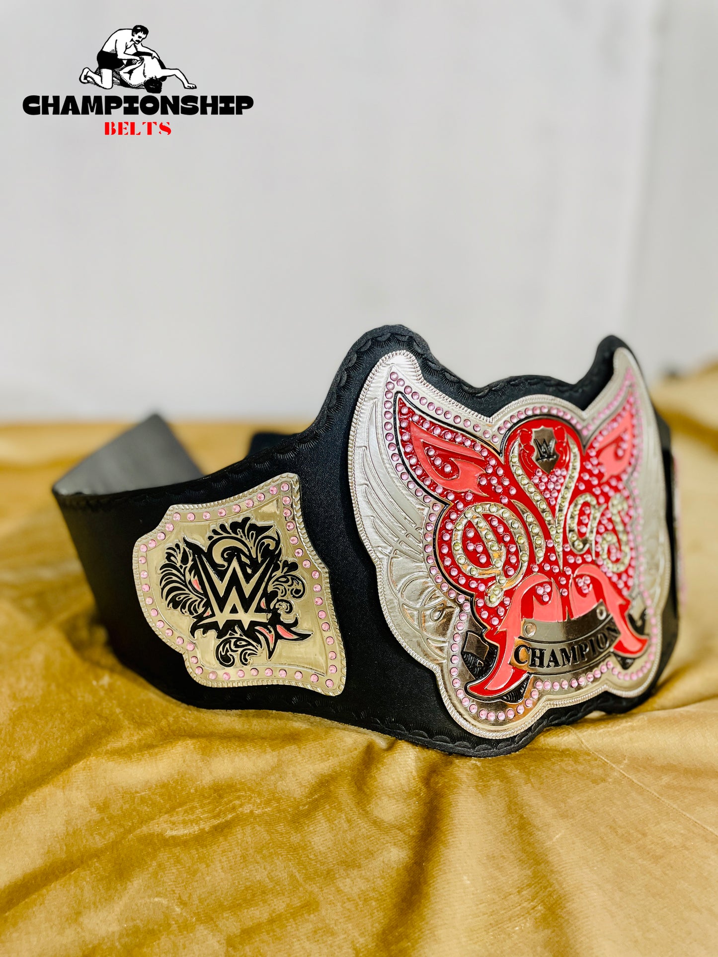 Divas World Champion Replica title belt Brass plate