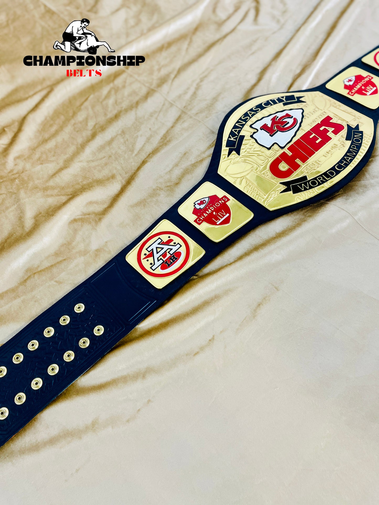 Kansas City Chiefs WWE Legacy Replica Wrestling Title Belt