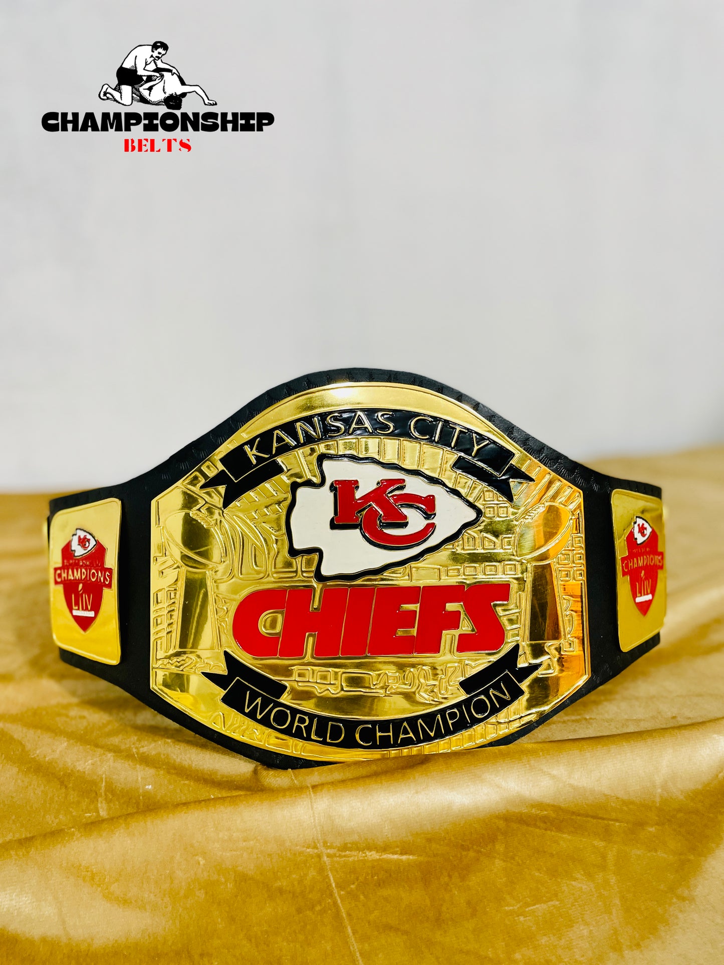 Kansas City Chiefs WWE Legacy Replica Wrestling Title Belt