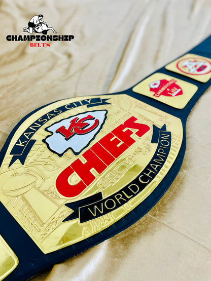 Kansas City Chiefs WWE Legacy Replica Wrestling Title Belt