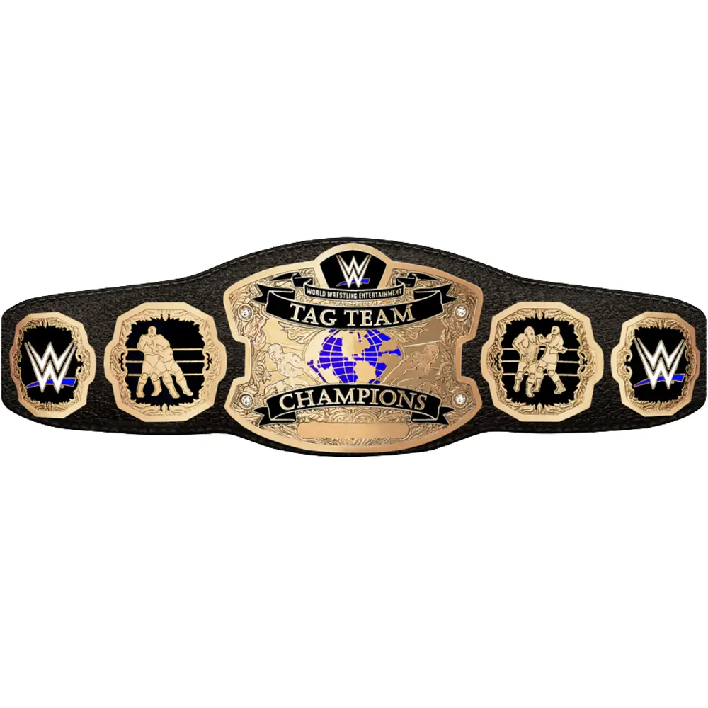 World WWE Tag Team Heavyweight Championship Replica title Belt