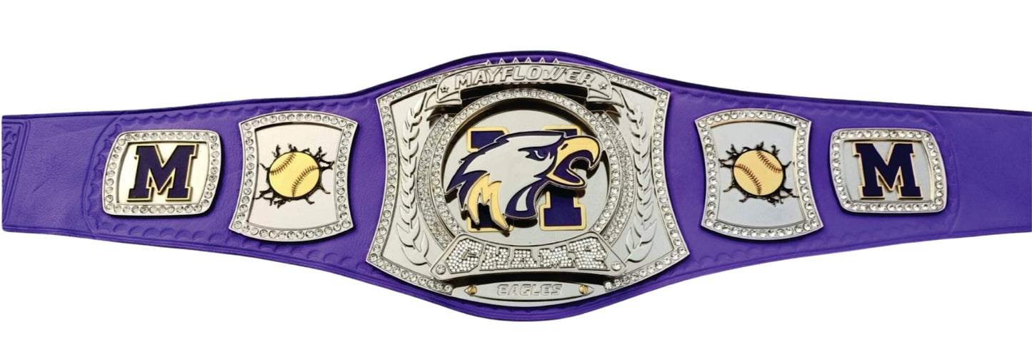 MAYFLOWER EAGLES CHAMPIONS CHAMPIONSHIP BELT