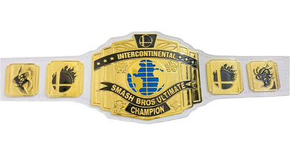 Tag Team Smash Bros Ultimate Custom Championship Wrestling Belt