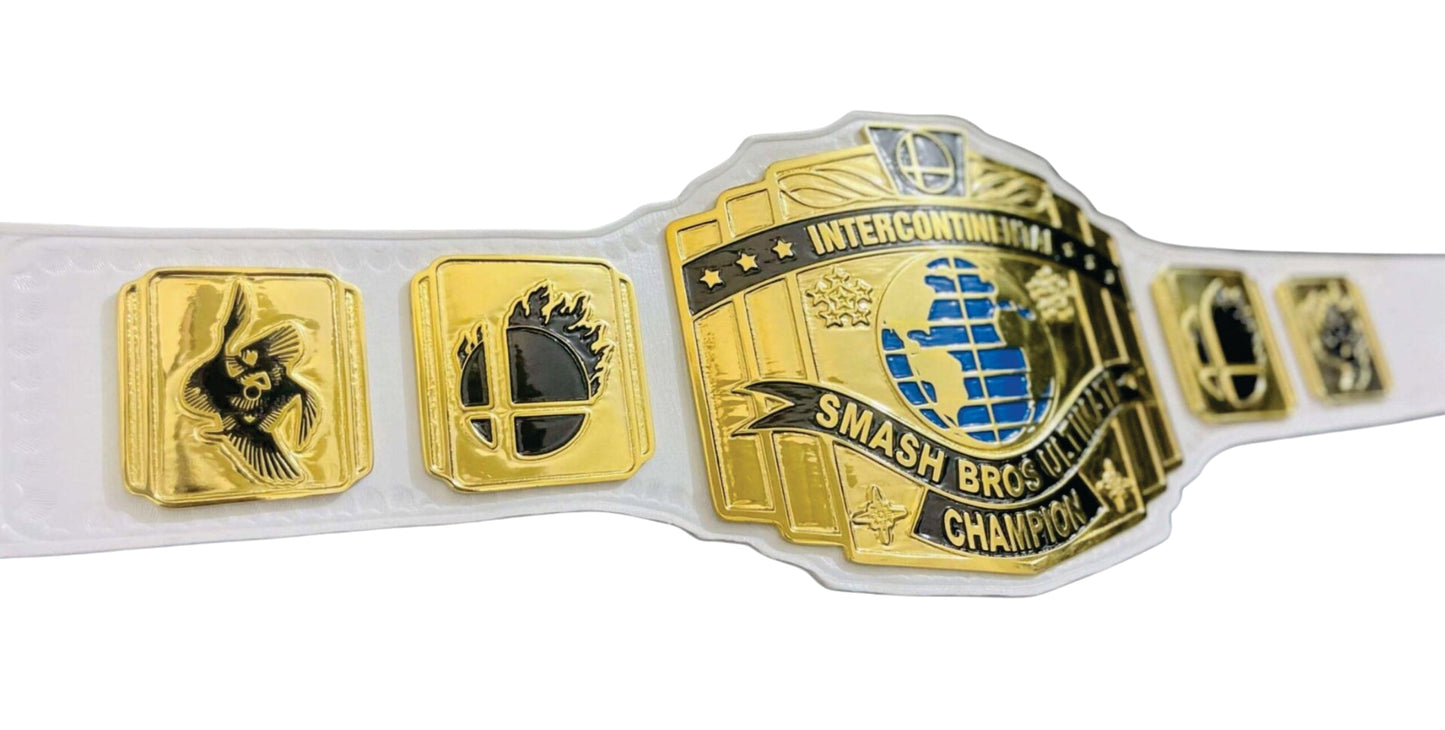 Tag Team Smash Bros Ultimate Custom Championship Wrestling Belt