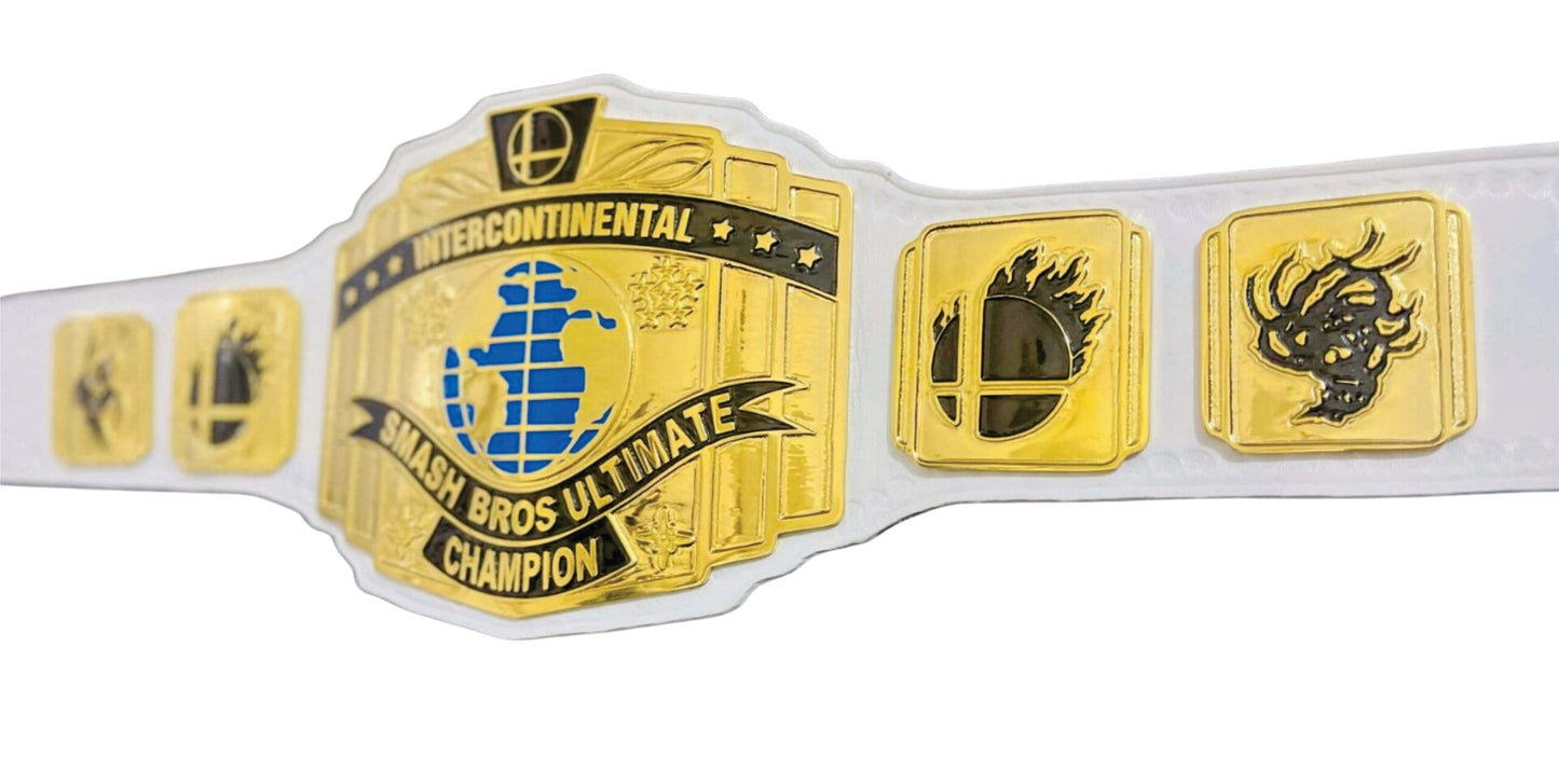 Tag Team Smash Bros Ultimate Custom Championship Wrestling Belt