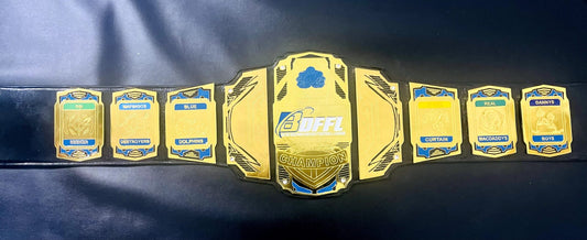 BLUE DOLPHIN FANTASY FOOTBALL LEAGUE BELT