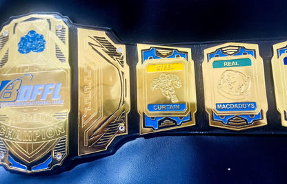 BLUE DOLPHIN FANTASY FOOTBALL LEAGUE BELT