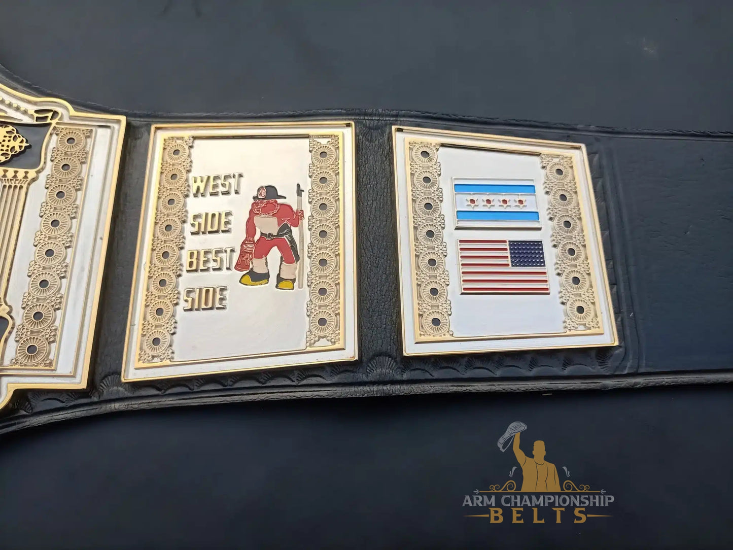 Custom Firefighter Championship Belt