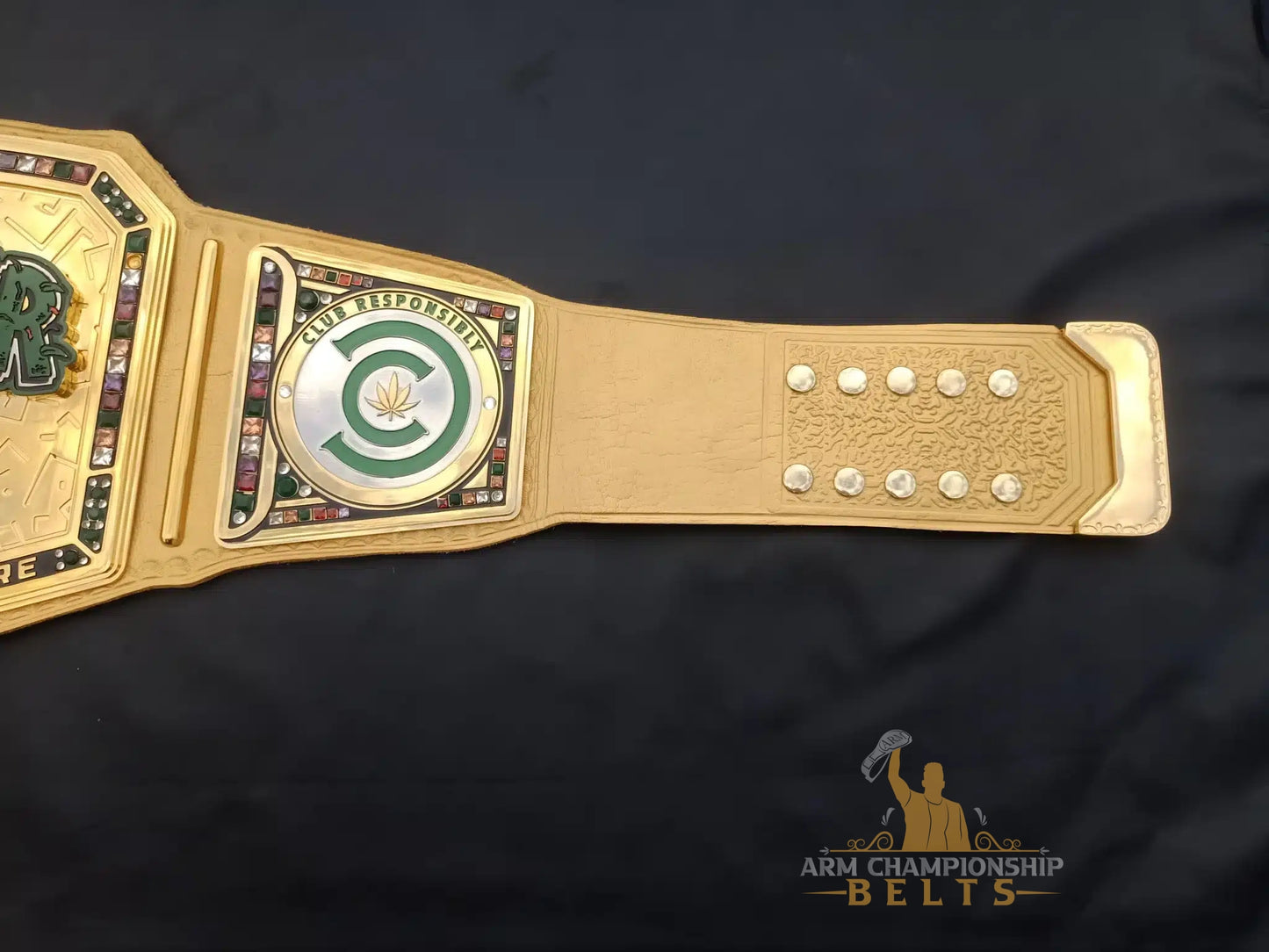 Custom Caviar Club Championship Belts for 420 Events