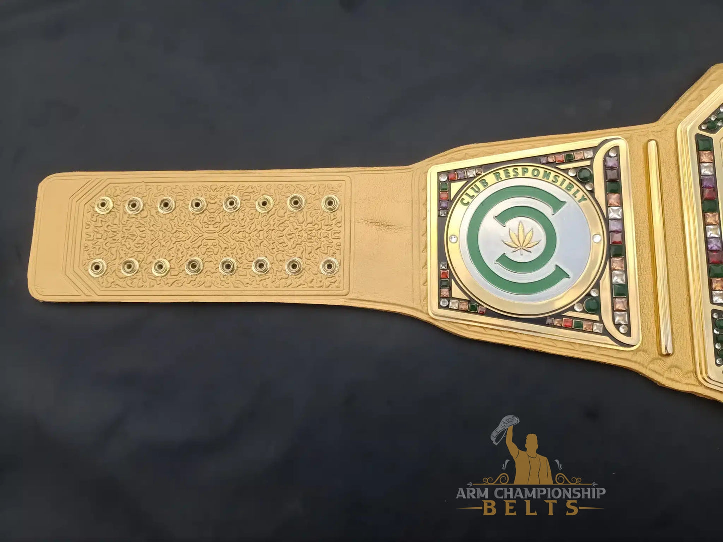 Custom Caviar Club Championship Belts for 420 Events