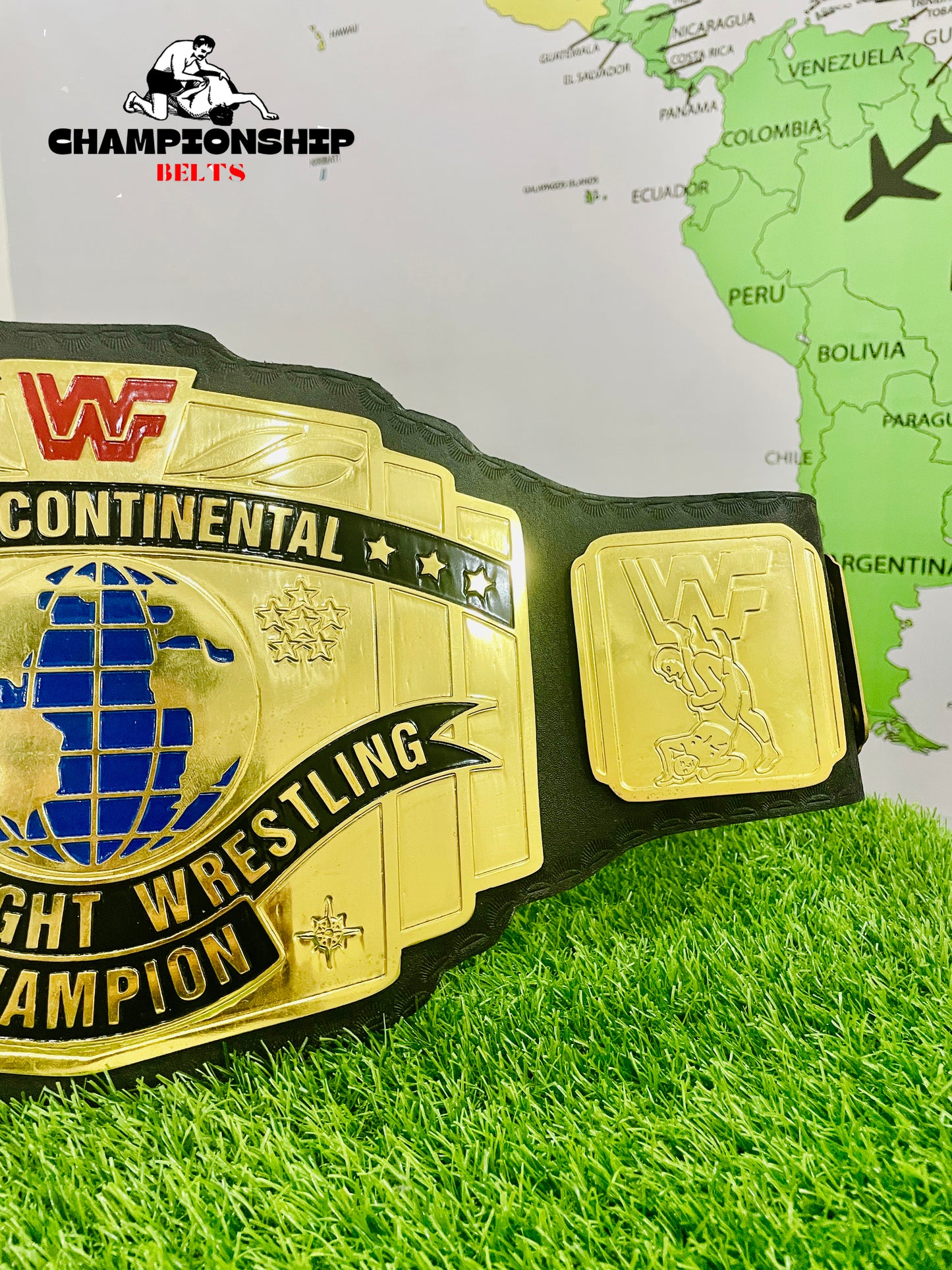 WWF Intercontinental Heavy weight Championship Replica title Belt