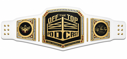 New Customise of the Top Podcast Championship belt Adult Size