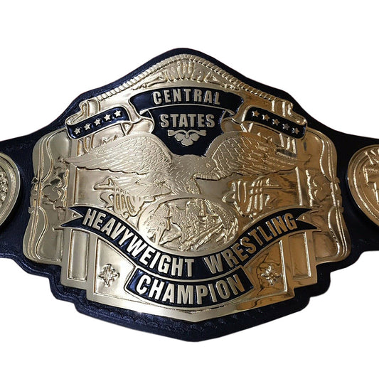 NWA Central States Heavyweight Wrestling Championship Replica title Belt