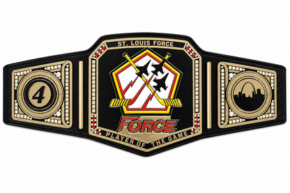 Custom SL Force Belt Create Championship Title With Your Design in Brasszinc