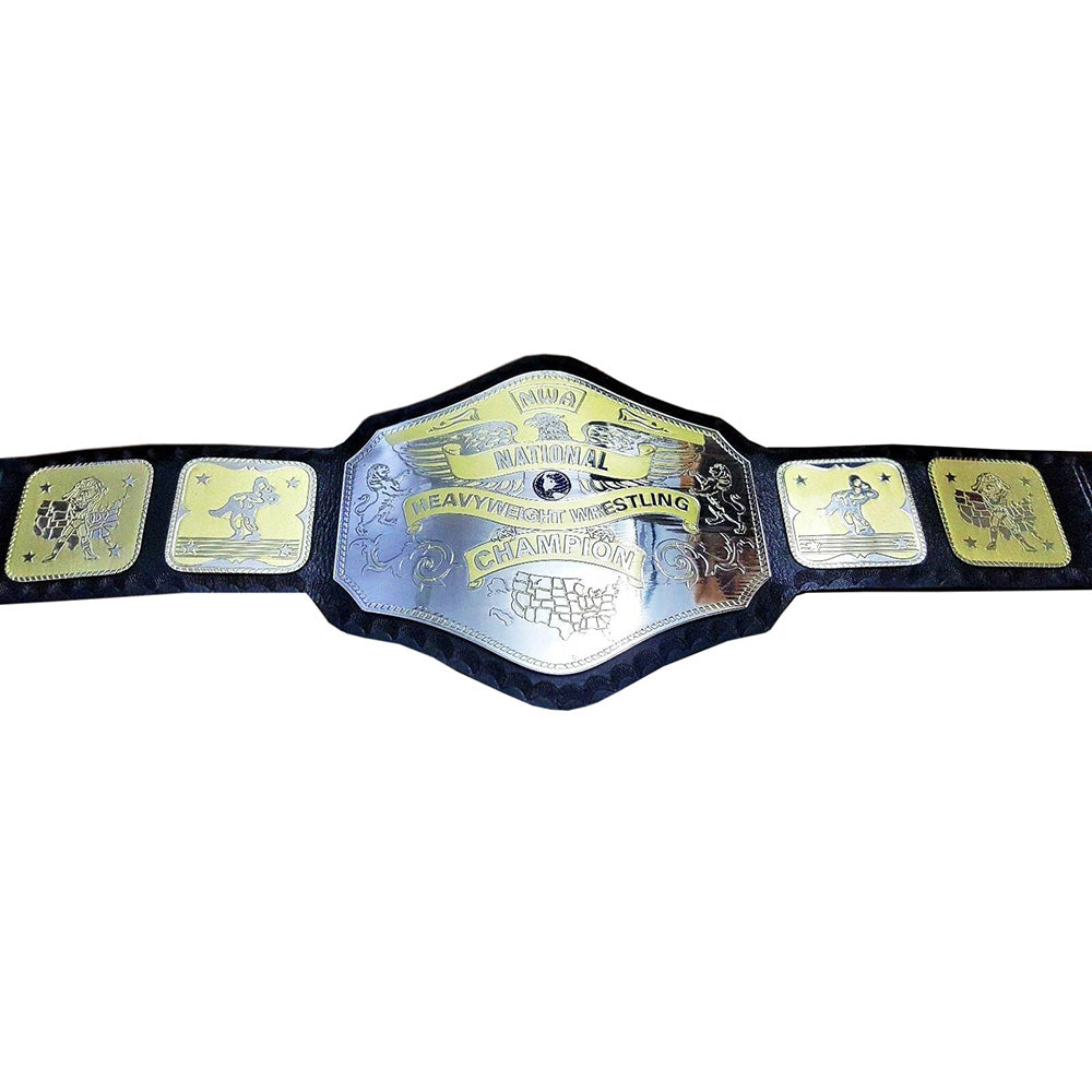 NWA National Heavyweight Wrestling Championship Replica title Belt