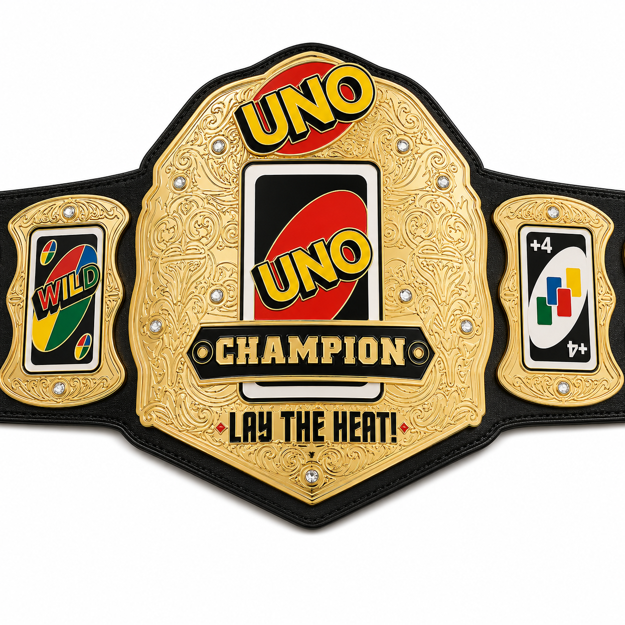 UNO Wrestling Championship Belt Adult Size Replica