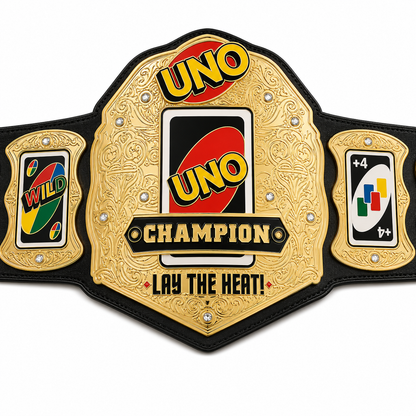 UNO Wrestling Championship Belt Adult Size Replica