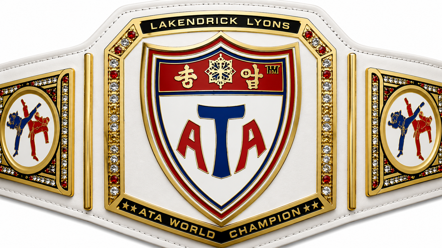 New Customise Martial Arts, Taekwondo Championship belts Adult Size