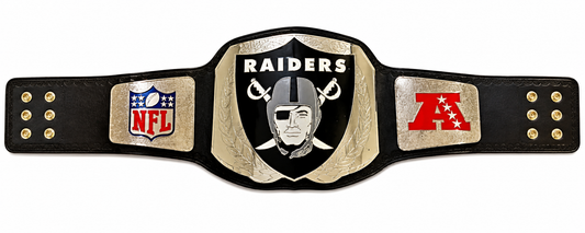 Raiders Heavyweight Wrestling Title Replica Championship Belt 2MM Zinc Replica