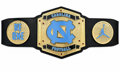 New Custom Carolina football championship belt Adult Size Genuine Leather