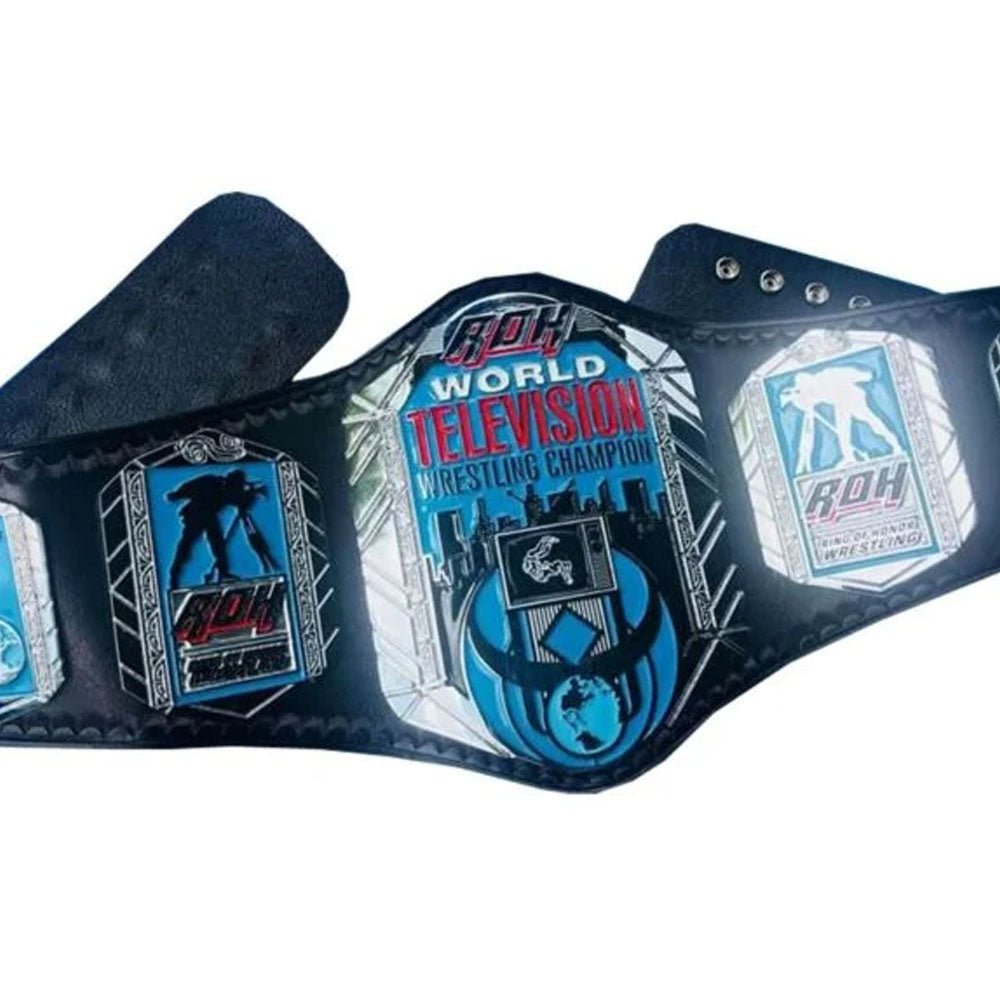 World Television Heavyweight ROH Championship Replica title Belt